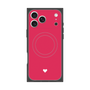 Premium Square Case with MagSafe［ Original - Favorite Color Heart - Red ］