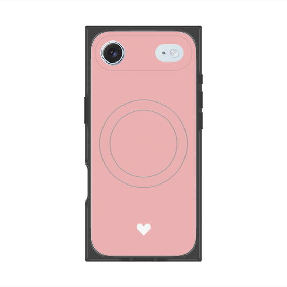 Premium Square Case with MagSafe［ Original - Favorite Color Heart - Pink ］