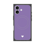 Premium Square Case with MagSafe［ Original - Favorite Color Heart - Purple ］