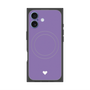 Premium Square Case with MagSafe［ Original - Favorite Color Heart - Purple ］