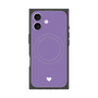 Premium Square Case with MagSafe［ Original - Favorite Color Heart - Purple ］