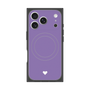 Premium Square Case with MagSafe［ Original - Favorite Color Heart - Purple ］