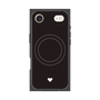 Premium Square Case with MagSafe［ Original - Favorite Color Heart - Black ］