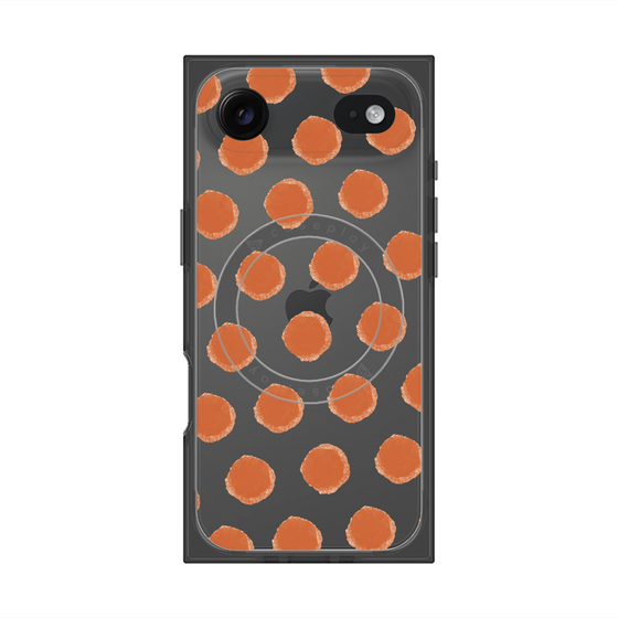 Premium Square Case with MagSafe［ Original - Favorite Color Polka Dots - Red ］