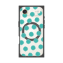 Premium Square Case with MagSafe［ Original - Favorite Color Polka Dots - Green ］