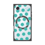Premium Square Case with MagSafe［ Original - Favorite Color Polka Dots - Green ］