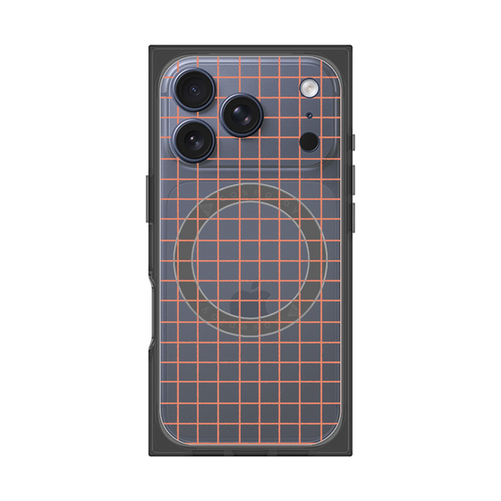 Premium Square Case with MagSafe［ Original - Favorite Color Check - Orange ］