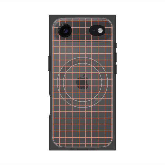 Premium Square Case with MagSafe［ Original - Favorite Color Check - Orange ］
