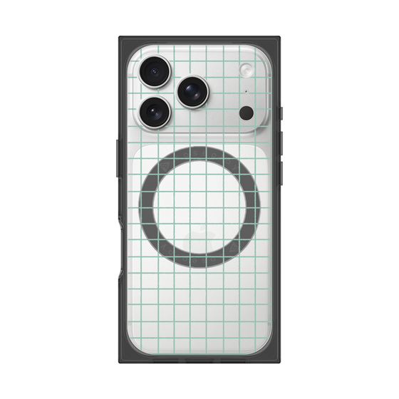 Premium Square Case with MagSafe［ Original - Favorite Color Check - Green ］