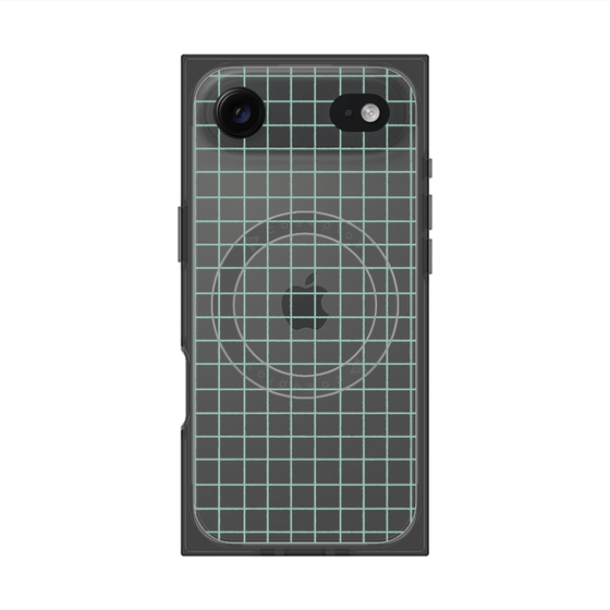 Premium Square Case with MagSafe［ Original - Favorite Color Check - Green ］