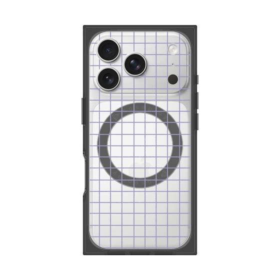 Premium Square Case with MagSafe［ Original - Favorite Color Check - Purple ］