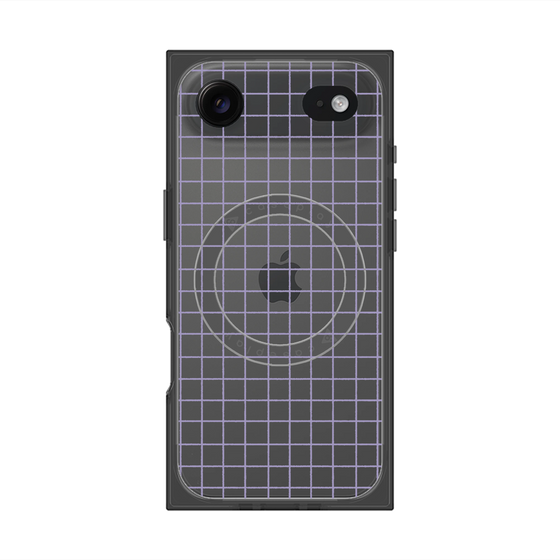 Premium Square Case with MagSafe［ Original - Favorite Color Check - Purple ］