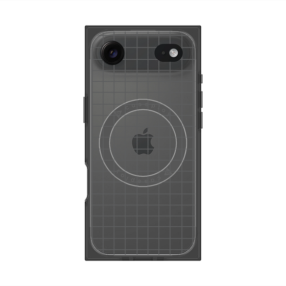 Premium Square Case with MagSafe［ Original - Favorite Color Check - Black ］