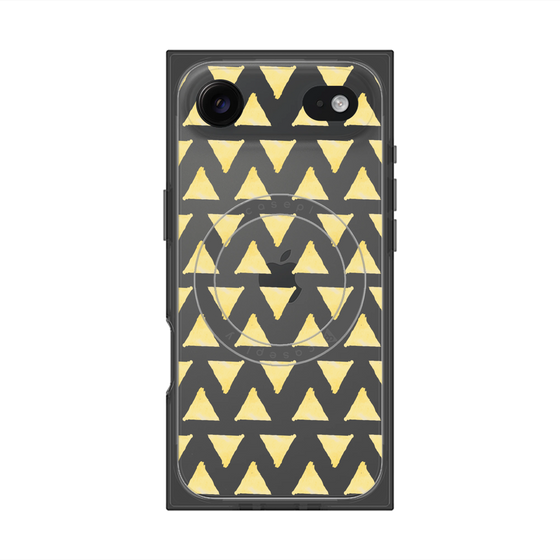 Premium Square Case with MagSafe［ Original - Favorite Color Triangle - Yellow ］