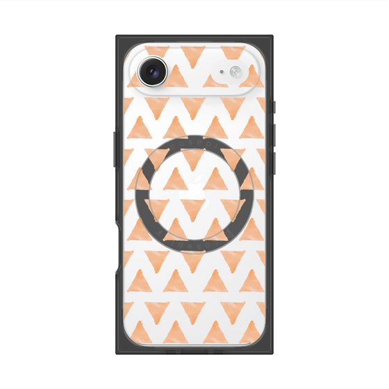 Premium Square Case with MagSafe［ Original - Favorite Color Triangle - Orange ］