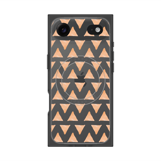 Premium Square Case with MagSafe［ Original - Favorite Color Triangle - Orange ］