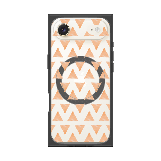 Premium Square Case with MagSafe［ Original - Favorite Color Triangle - Orange ］