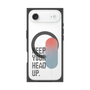 Premium Square Case with MagSafe［ Original - Dot Overlay - KEEP YOUR HEAD UP/A ］