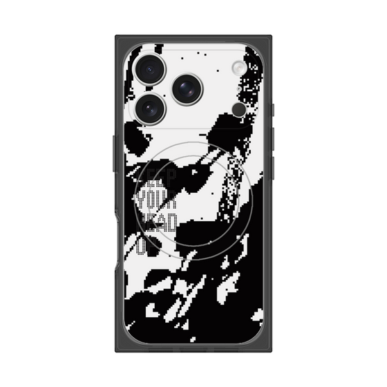 Premium Square Case with MagSafe［ Original - Dot Overlay - KEEP YOUR HEAD UP/C ］