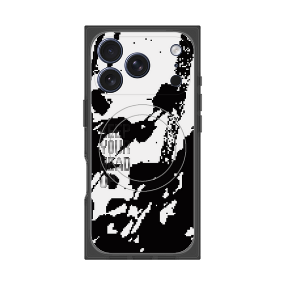 Premium Square Case with MagSafe［ Original - Dot Overlay - KEEP YOUR HEAD UP/C ］