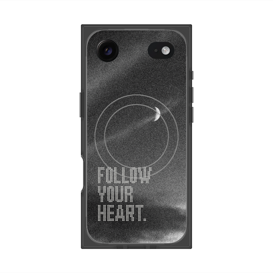 Premium Square Case with MagSafe［ Original - Dot Overlay - FOLLOW YOUR HEART/B ］