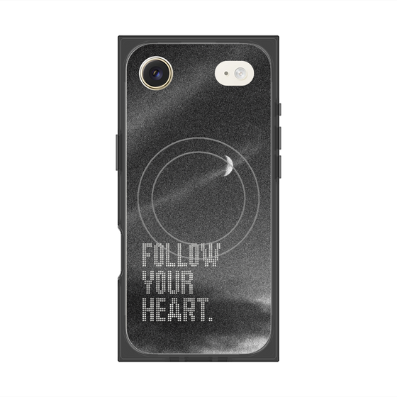 Premium Square Case with MagSafe［ Original - Dot Overlay - FOLLOW YOUR HEART/B ］