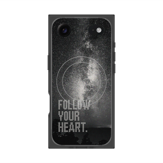 Premium Square Case with MagSafe［ Original - Dot Overlay - FOLLOW YOUR HEART/C ］