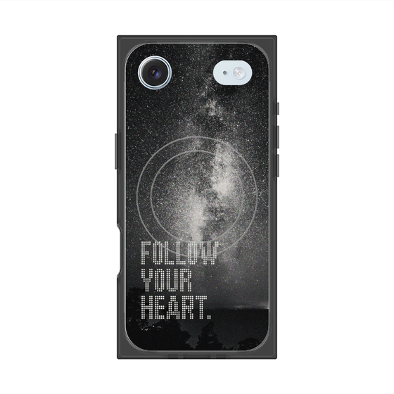 Premium Square Case with MagSafe［ Original - Dot Overlay - FOLLOW YOUR HEART/C ］