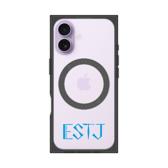 Premium Square Case with MagSafe［ Original - ESTJ Executive - Alphabet ］