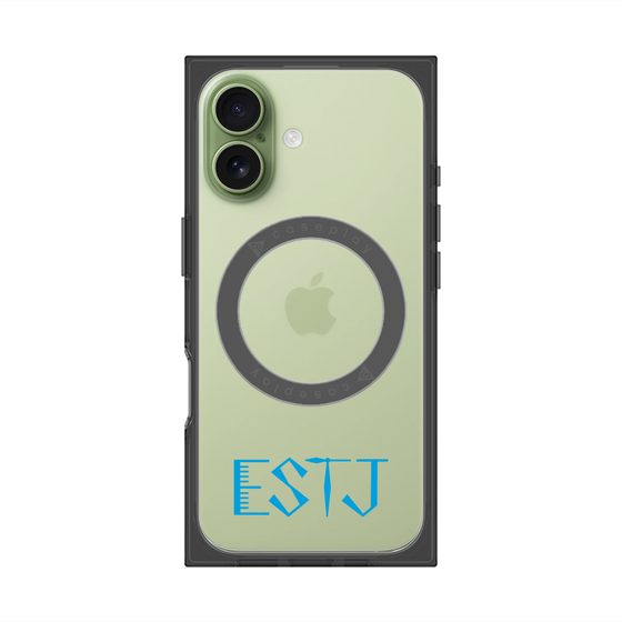 Premium Square Case with MagSafe［ Original - ESTJ Executive - Alphabet ］