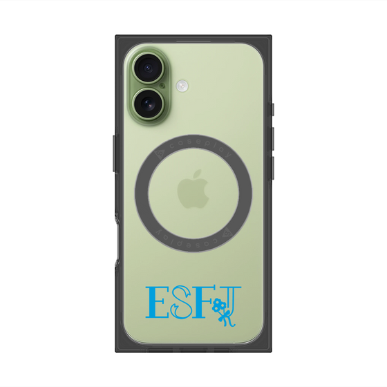 Premium Square Case with MagSafe［ Original - ESFJ Consul - Alphabet ］