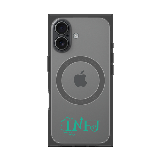 Premium Square Case with MagSafe［ Original - INFJ Advocate - Alphabet ］