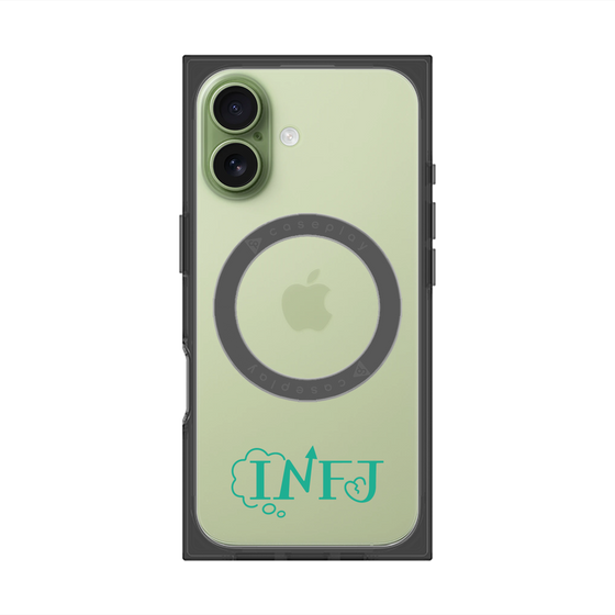 Premium Square Case with MagSafe［ Original - INFJ Advocate - Alphabet ］