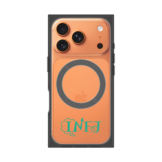 Premium Square Case with MagSafe［ Original - INFJ Advocate - Alphabet ］