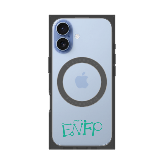 Premium Square Case with MagSafe［ Original - ENFP Campaigner - Alphabet ］