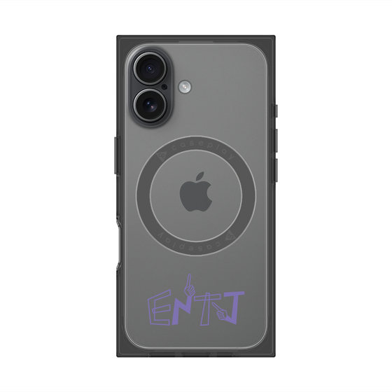 Premium Square Case with MagSafe［ Original - ENTJ Commander - Alphabet ］