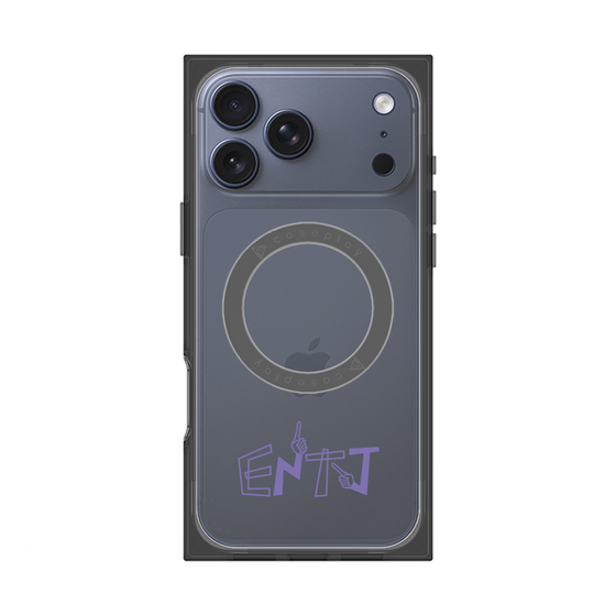 Premium Square Case with MagSafe［ Original - ENTJ Commander - Alphabet ］