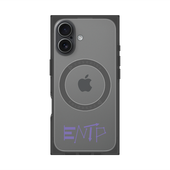 Premium Square Case with MagSafe［ Original - ENTP Debater - Alphabet ］