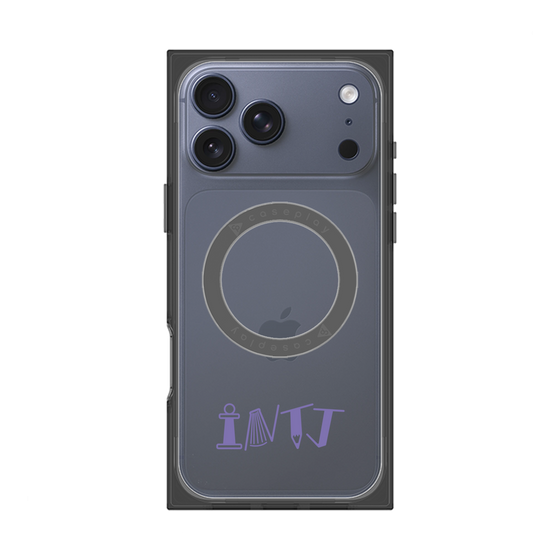 Premium Square Case with MagSafe［ Original - INTJ Architect - Alphabet ］