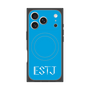 Premium Square Case with MagSafe［ Original - ESTJ Executive - Alphabet - Blue ］