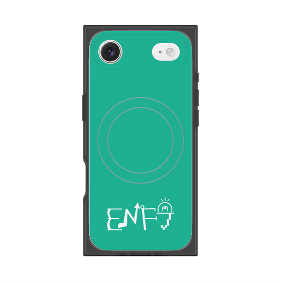 Premium Square Case with MagSafe［ Original - ENFJ Protagonist - Alphabet - Green ］