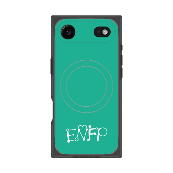 Premium Square Case with MagSafe［ Original - ENFP Campaigner - Alphabet - Green ］