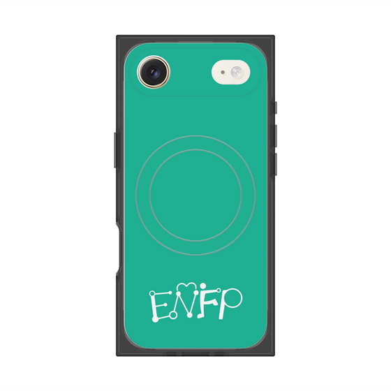 Premium Square Case with MagSafe［ Original - ENFP Campaigner - Alphabet - Green ］