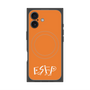 Premium Square Case with MagSafe［ Original - ESFP Entertainer - Alphabet - Orange ］