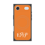 Premium Square Case with MagSafe［ Original - ESFP Entertainer - Alphabet - Orange ］