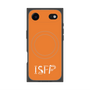 Premium Square Case with MagSafe［ Original - ISFP Adventurer - Alphabet - Orange ］