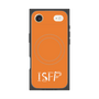 Premium Square Case with MagSafe［ Original - ISFP Adventurer - Alphabet - Orange ］