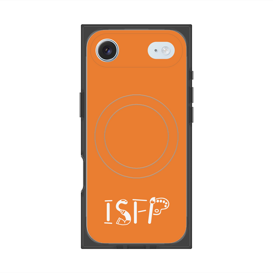 Premium Square Case with MagSafe［ Original - ISFP Adventurer - Alphabet - Orange ］