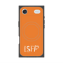 Premium Square Case with MagSafe［ Original - ISFP Adventurer - Alphabet - Orange ］