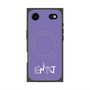 Premium Square Case with MagSafe［ Original - ENTJ Commander - Alphabet - Purple ］